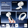 Portable Semiconductor Cooling Handheld Fan, 199 Speeds Adjustable